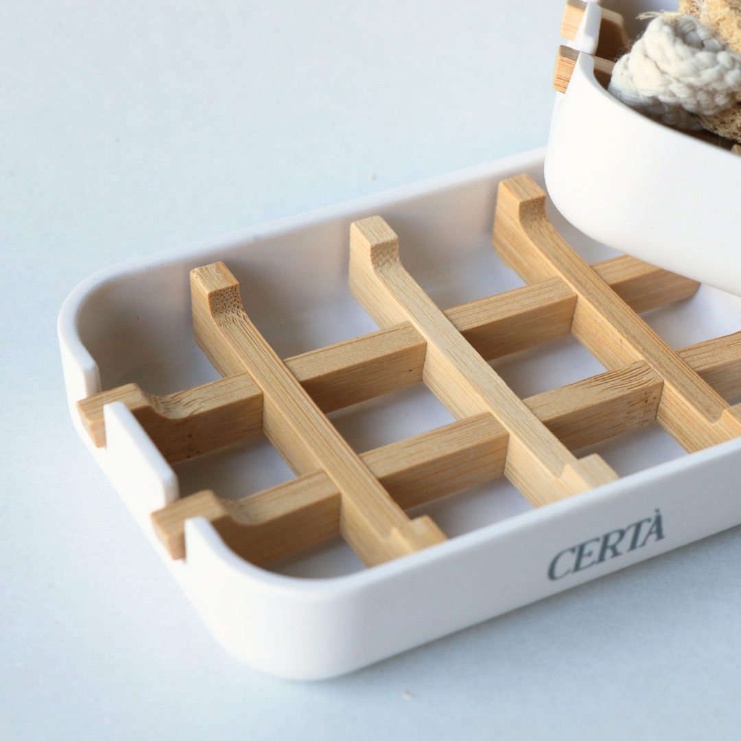 Bamboo Loofah Tray