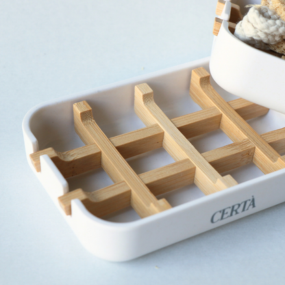 Bamboo Loofah Tray