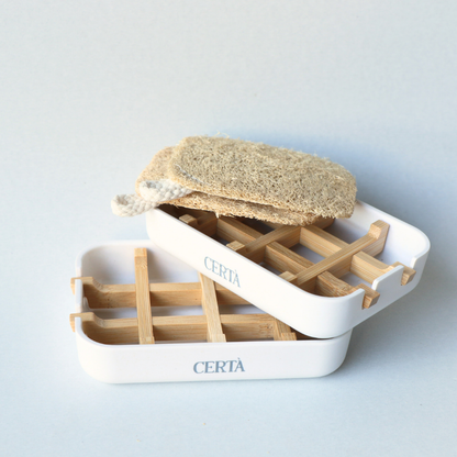 Bamboo Loofah Tray