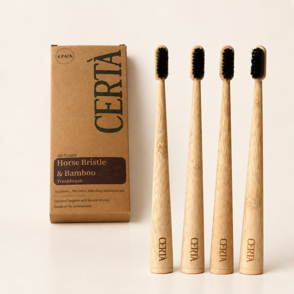 Horse Hair Bamboo Toothbrush