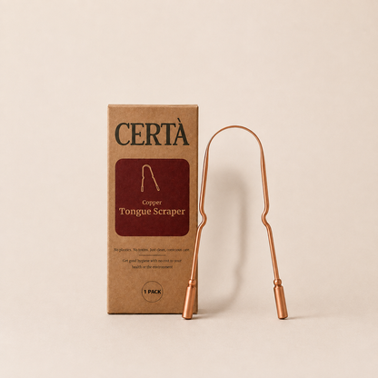 Copper Tongue Scraper