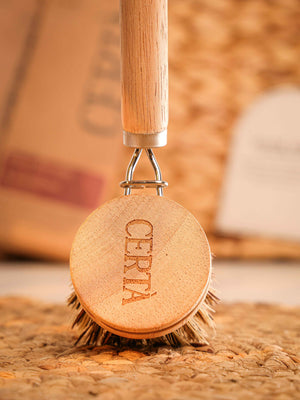 Long Bamboo Brush